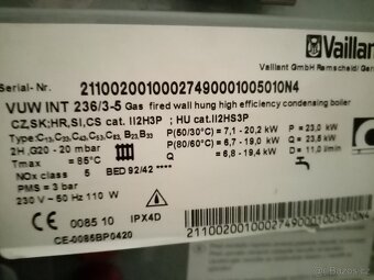 Vaillant VU INT 186/3-5, VUW INT 236/3-5 - 19