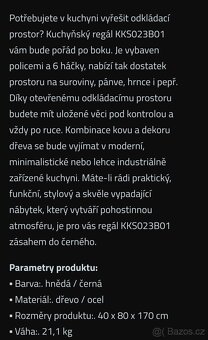 Nový kuchyňský regál nebo k jinému využití - 19