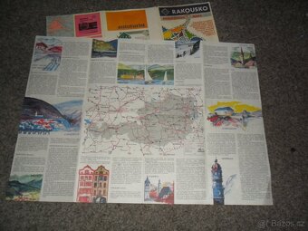 mapy - vojenská, automapy, Česká republika, různé - 19