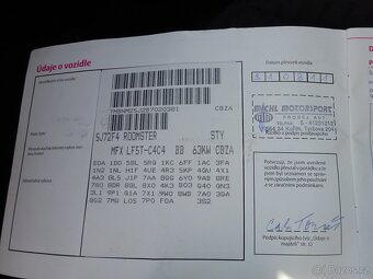 Škoda Roomster 1.2 TSI r.v.2011 (63 kw) serviska ČR - 19