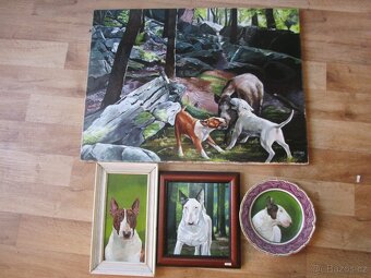 RUČNĚ MALOVANÉ OBRAZY-VÁNOČNÍ SLEVA - 19