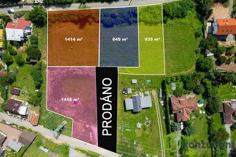 Prodej pozemky pro bydlení, 935 m² - Hradčany, ev.č. 00688 - 19