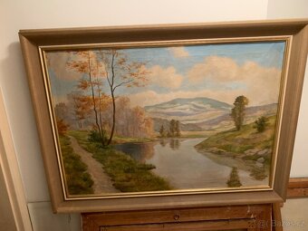 Prodám set obrazů různého formátu a techniky - 19