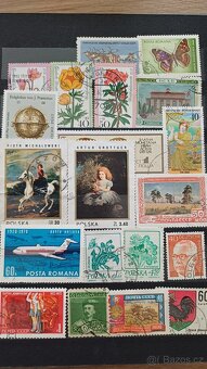 Poštovní známky - sbírka - filatelie, filatelistika - 19