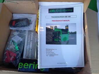 Mobilní prosévačka, třídička Traserscreen DB-100T - 19