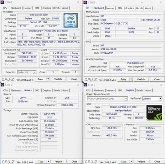 HP EliteDesk 800 G3,i7-6700,32GB,SSD,HDD, Nvidia,W11,LCD27" - 19