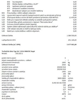 220d 4Matic kupé AMGpacket 1majitel - odpočet DPH - 19