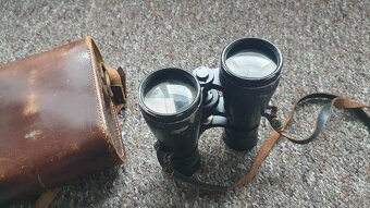 Starožitný dalekohled -kukatko + pouzdro, dalekohled  6x40 - 19