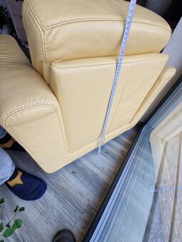 Kožená sedací souprava - 19