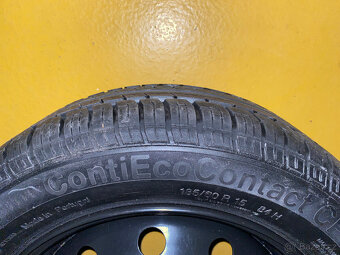 4 ks, Kompletní kola, 185/60 R15 Goodyear + Alu disky DEZENT - 19