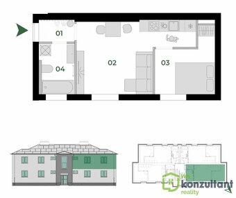 Pronájem bytu 2+kk v Ostravě Mariánských Horách: Váš nový d - 19