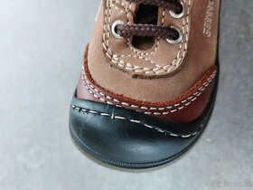 Nové dětské kožené kotníčkové zimní boty Pollino vel. 19 - 19