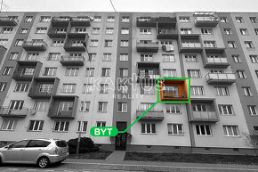 Pronájem zařízeného bytu 2+1, s balkónem, ulice Alžírská, Os - 19