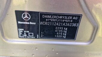 MERCEDES W211 E200 KOMPRESSOR - 19