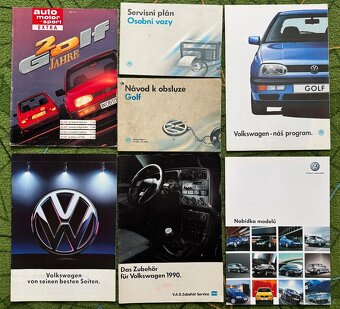 VW Corrado, VW Golf, VW Vento prospekty a katalogy - 19