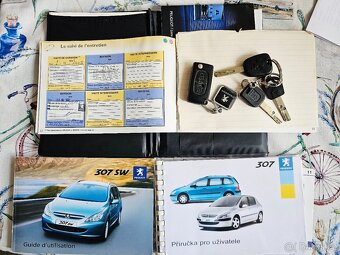 REZERVACE PEUGEOT 307 SW 1.6 HDI 66 KW 7 MÍST MALÝ NÁJEZD - 19