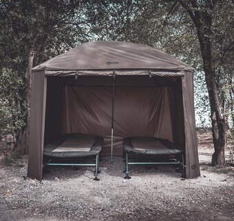 Rybářské vybavení zavážecí lodička deštník podložka stojan - 19