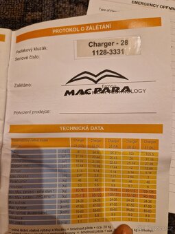 Motorový paraglide WalkerJet RR-200 + Mac Para Charger 2 28 - 19