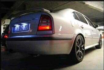 LED OSVETLENIE ŠPZ EVČ ZNAČKY - BIELE - 19