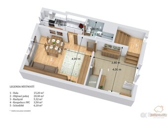 Prodej rodinného domu 3+2,101 m²,Šlapanice, okr. Brno-venkov - 19