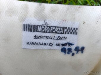 Kawasaki zx 6 Ninja NOVÉ okruhové kapoty Moto Forza - 19