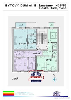 Prodej byty 1+kk, 41 m2 - České Budějovice 3, ev.č. PK-7759 - 19