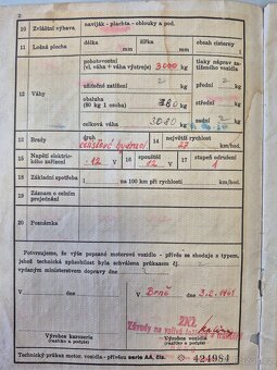 ZETOR 4011, unikátní výrobní číslo 2  - 19