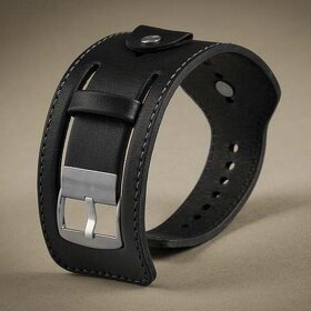 Kožený široký řemínek č.15 k hodinkám - 19