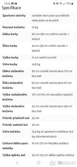 Kočárek Junama termo line Tex - 19