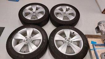 Alu kola 5x112 r17 Triton originál Škoda Superb - 19