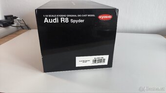 Model Audi R8 Spyder 1:18 Kyosho - 19
