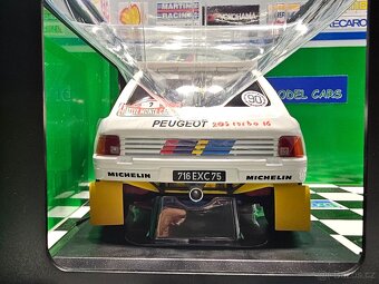 PEUGEOT 205 T16 GROUP B SALONEN MONTE CARLO 1986 1:18 NOREV - 19