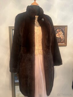 Luxusní norkový kožich - 19
