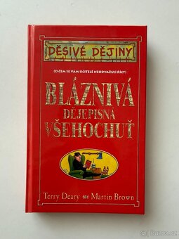 Děsivé dějiny + Děsivá věda – 19 knih – TOP stav - 19