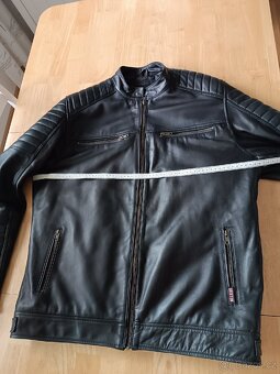 Pánská kožená bunda Brixton, XXXL. - 19