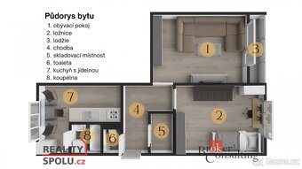 Převod dr. podílu, byty/2+1, 57 m2, Studentská, Jirkov, Chom - 19