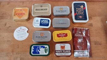 Plechovky, obaly, sáčky od tabáku, cigaret viz foto - 19