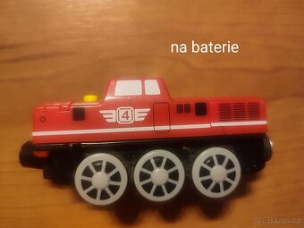 Dřevěné koleje, velká sada - 19