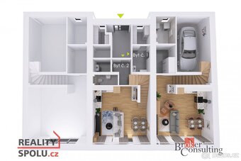 Prodej, byty/4+kk, 96 m2, Ledová 103/12, Červený Hrádek, 312 - 19