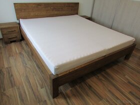 Masívna dubová posteľ Elegant + 2 stolíky zdarma, od 730€ - 19