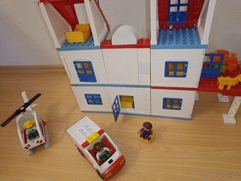 Stavebnice hasiči, policie, nemocnice - pasuje na Lego Duplo - 19