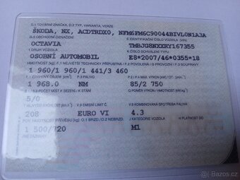 Nová nejetá registr. 03/2025 , Octavia Combi IV, 2.0TDi - 19