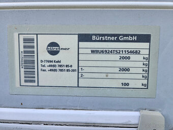 Karavan Bürstner Ventana 690TS - 19