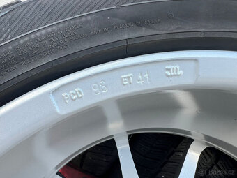 225/45R17 zimní sada alu kol 7x17 5x98 ET40 FIAT ALFA - 19