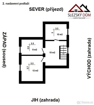 Zděná chata s č.e., celoroční, ul. K Brodu, Těrlicko, část H - 19