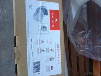 Golfový kočárek Maclaren XLR + miminkovník/korbička 0+ - 19