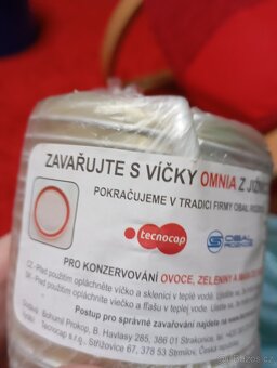 vintage horkovzdušná trouba+ recepty,víčka 480kusů,otvírače - 19