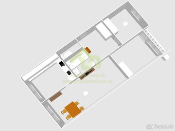 Rokycany – pronájem luxusního bytu 3+1 s lodžií - 19
