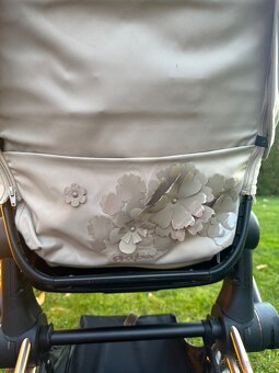 Cybex e-Priam rosegold Simply flowers beige - 19