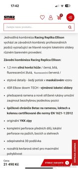 KOMBINÉZA 4SR RACING vel.56 - 19
